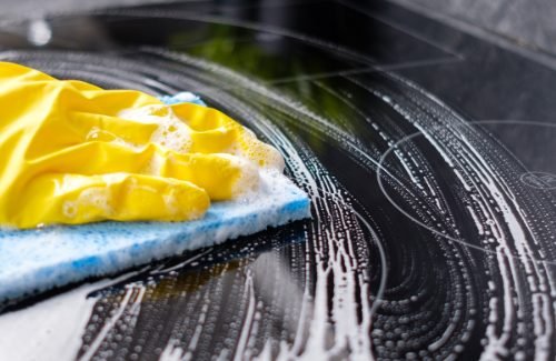 Fresh and Clean professional detailing a kitchen surface